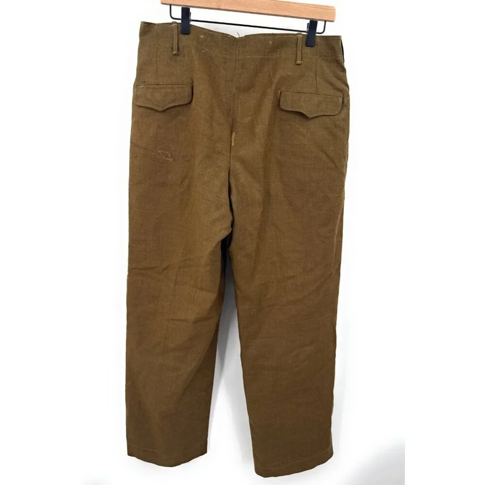 WWII WW2 M1941 Kersey Wool Lined Field Pants Tanker Sz‎ 32x33 1942 Trousers